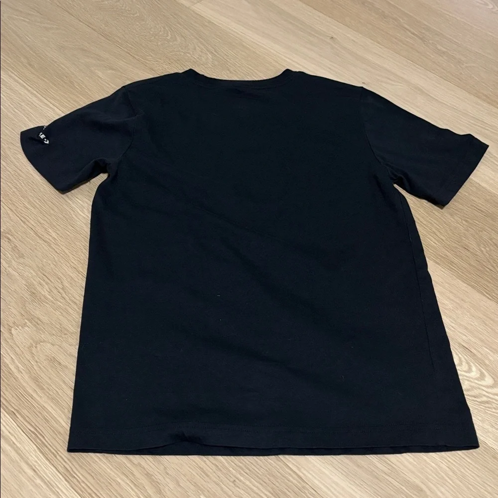 CONVERSE (M) Kids All Star Tee Classic Black Gold Unisex Cotton-Blend Soft - Picture 9 of 11